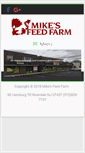 Mobile Screenshot of mikesfeedfarm.com